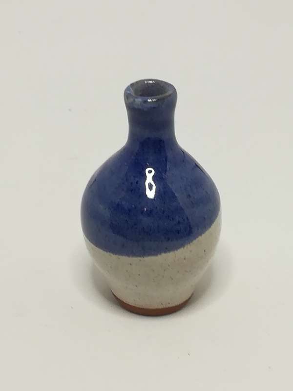 Miniature Vase Ceramic (Blue & White) (Miniature, suitable for printer's tray)