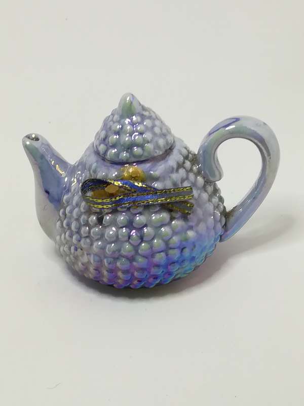 Miniature Glittery Teapot (Miniature, suitable for printer's tray)