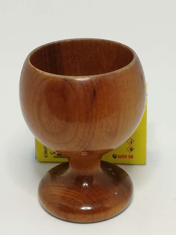 Miniature Carved Wooden Goblet (Miniature, suitable for printer's tray)
