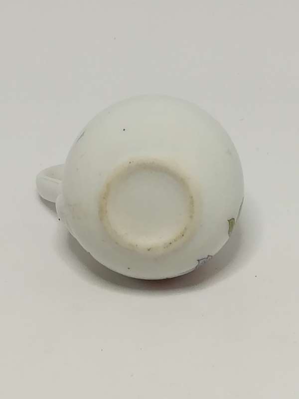 Miniature Ceramic Milk Jug with Flowers (Miniature, suitable for printer's tray)