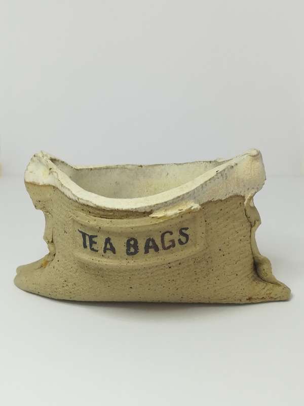 Ceramic Used Teabag Holder (In My Pocket) Collectable