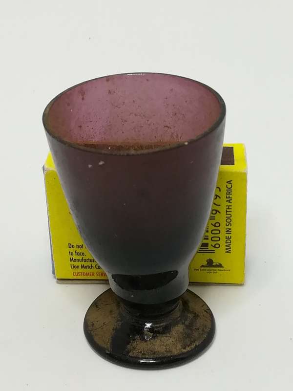 Miniature Goblet Glass Purple (Miniature, suitable for printer's tray)