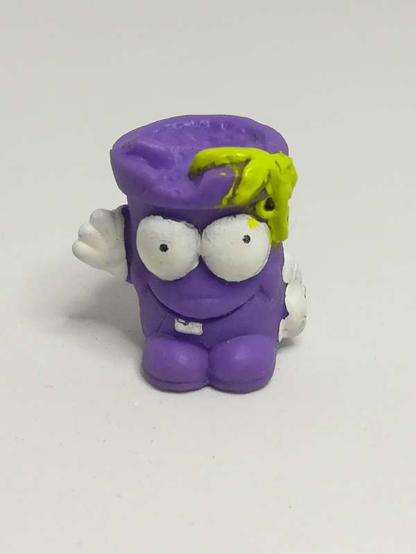 Miniature Purple Pencil Popper Green Hair & White Hands (Miniature, suitable for printer's tray)