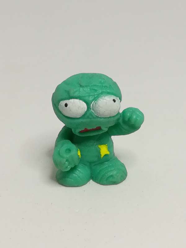 Miniature Turquoise Green Monster Big White Eye Pencil Popper (Miniature, suitable for printer's ...