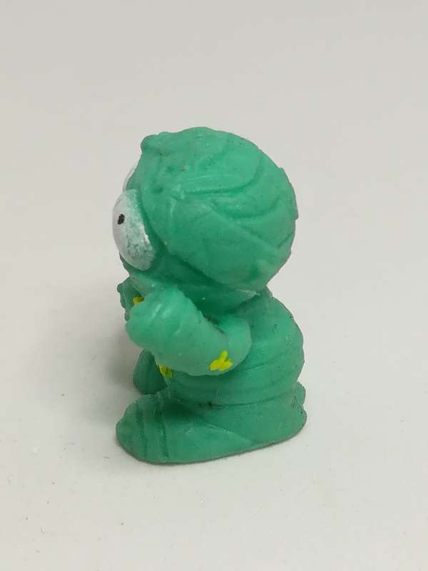 Miniature Turquoise Green Monster Big White Eye Pencil Popper (Miniature, suitable for printer's ...