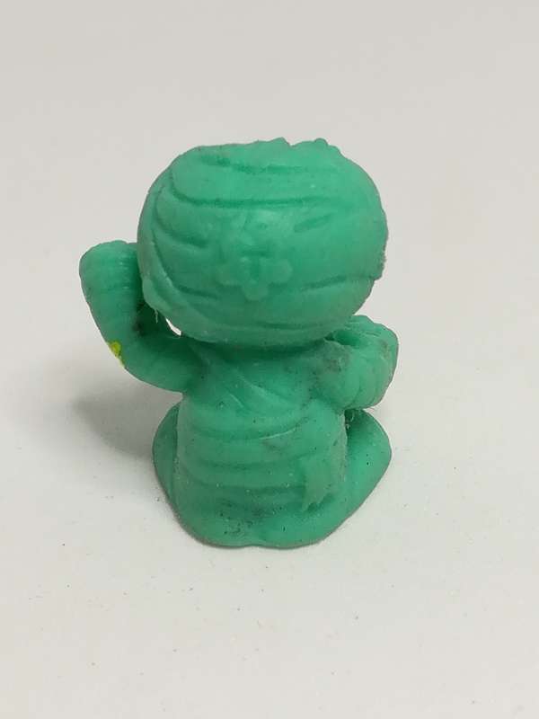 Miniature Turquoise Green Monster Big White Eye Pencil Popper (Miniature, suitable for printer's ...