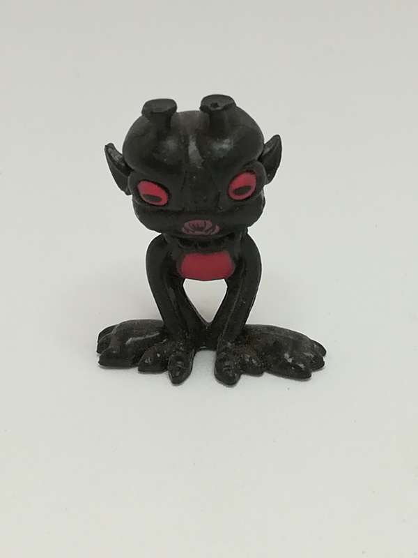 Miniature Black Alien Monster Pink Eyes (Miniature, suitable for printer's tray)