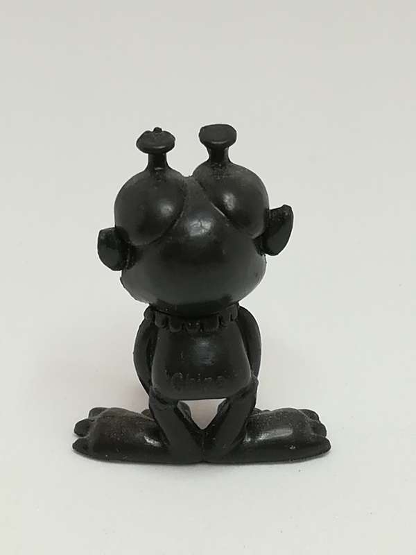 Miniature Black Alien Monster Pink Eyes (Miniature, suitable for printer's tray)