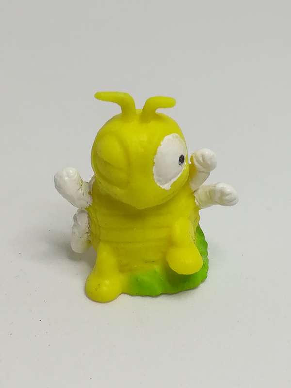 Miniature White, Yellow & Green Pencil Popper Bug (Miniature, suitable for printer's tray)