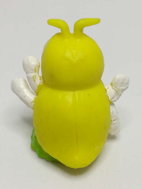 Miniature White, Yellow & Green Pencil Popper Bug (Miniature, suitable for printer's tray)