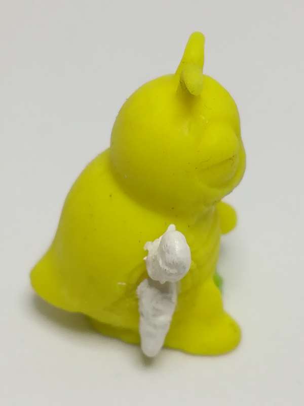 Miniature White, Yellow & Green Pencil Popper Bug (Miniature, suitable for printer's tray)