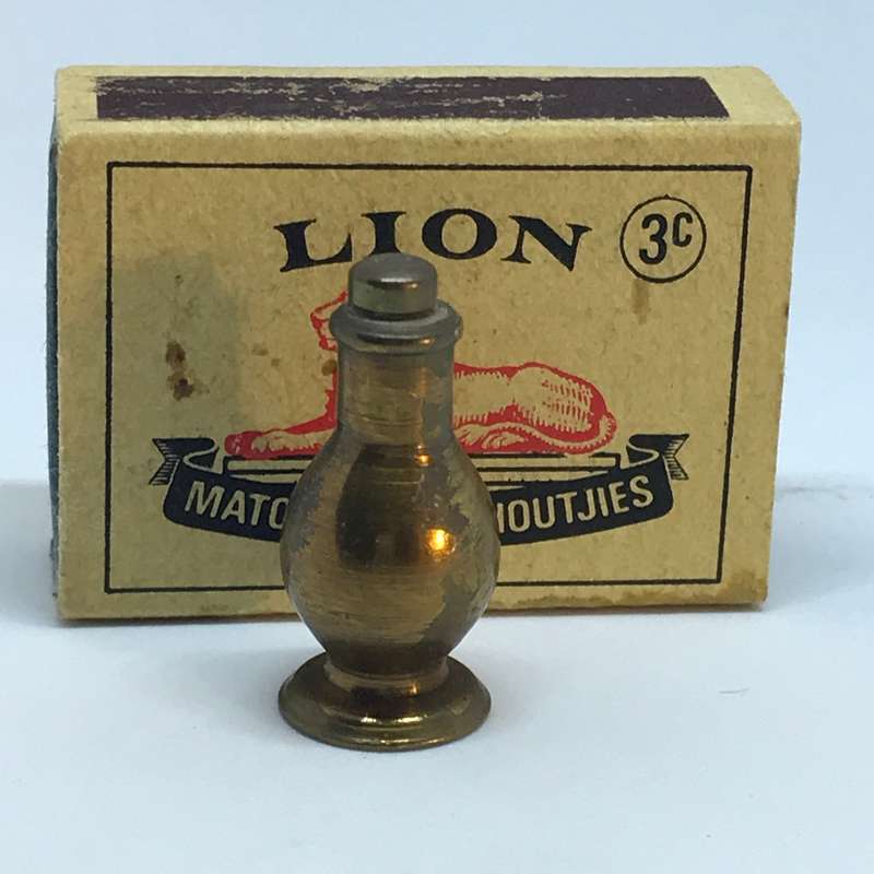 Miniature Brass Bottle (Miniature, suitable for printer's tray)