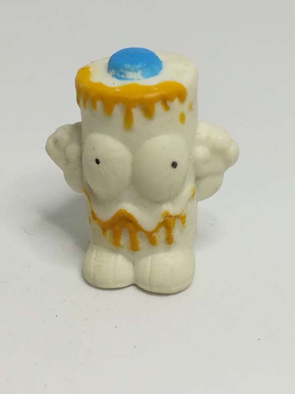 Miniature White & Yellow Pencil Popper Blue Hat (Miniature, suitable for printer's tray)