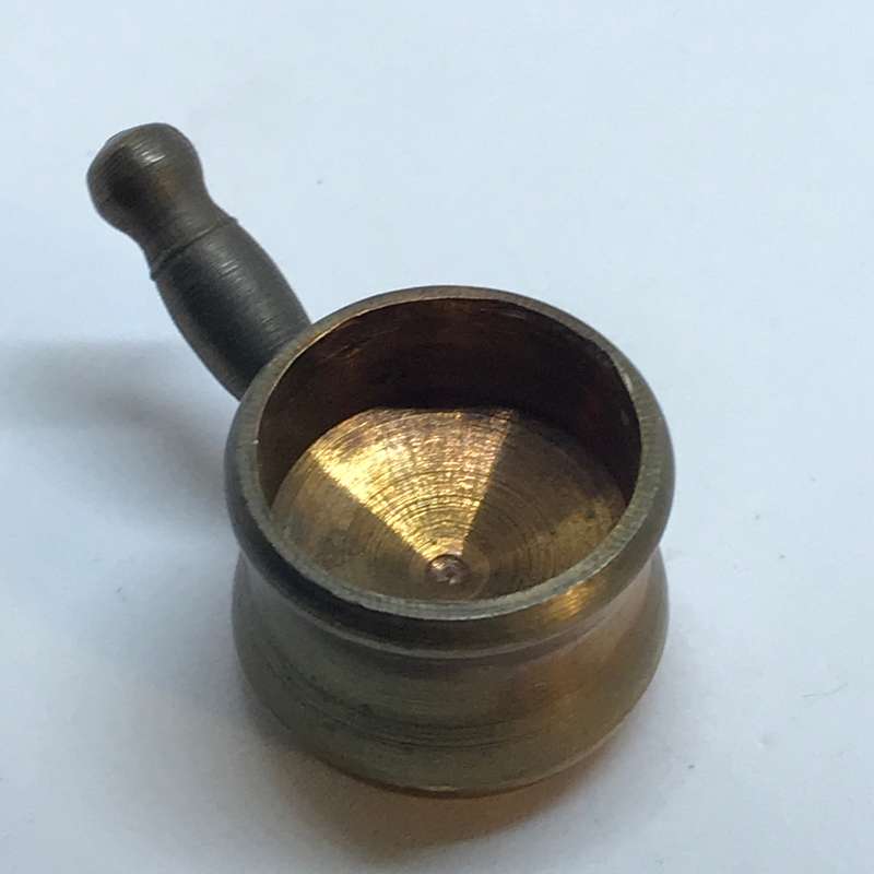 Miniature Brass Pot (Miniature, suitable for printer's tray)