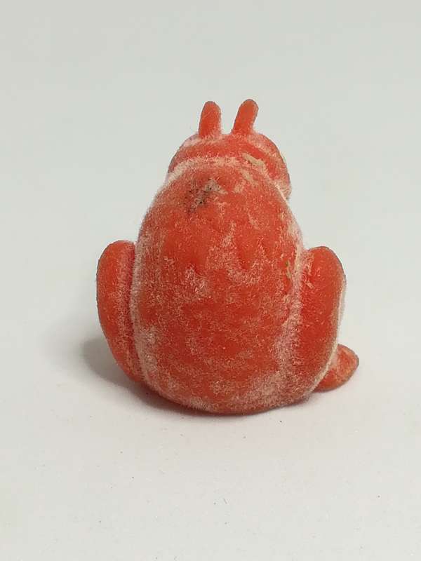 Miniature Dark Orange & White Pencil Popper Bug (Miniature, suitable for printer's tray)