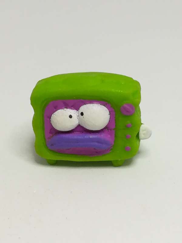 Miniature Green TV Pencil Popper (Miniature, suitable for printer's tray)