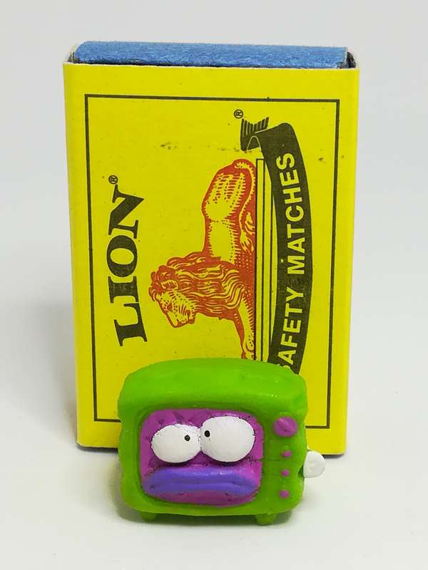 Miniature Green TV Pencil Popper (Miniature, suitable for printer's tray)