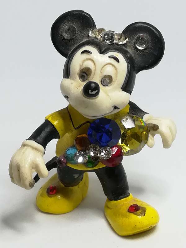 Miniature Mickey Mouse Brooch (Miniature, suitable for printer's tray)