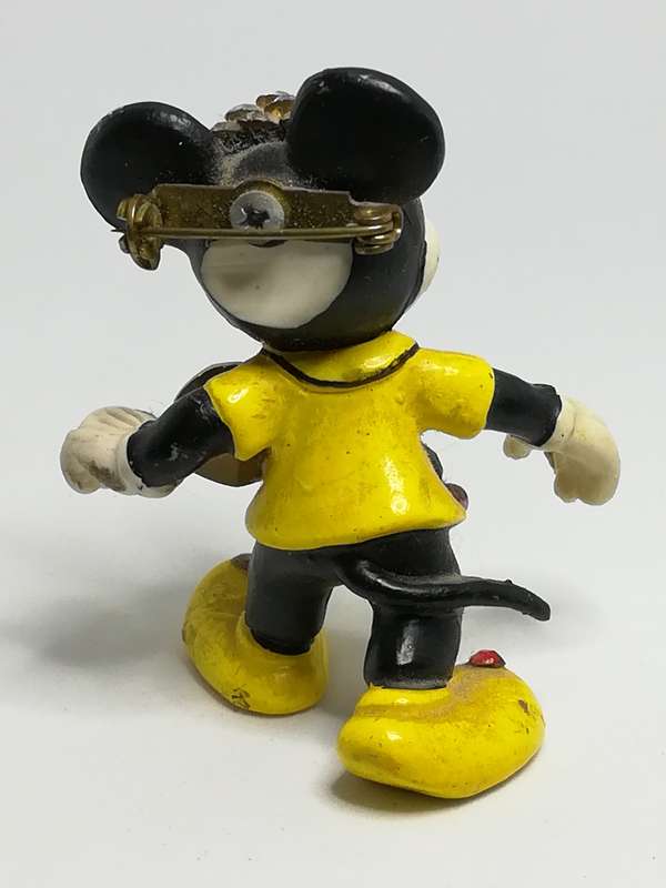 Miniature Mickey Mouse Brooch (Miniature, suitable for printer's tray)