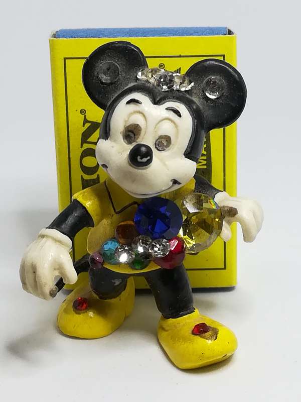 Miniature Mickey Mouse Brooch (Miniature, suitable for printer's tray)