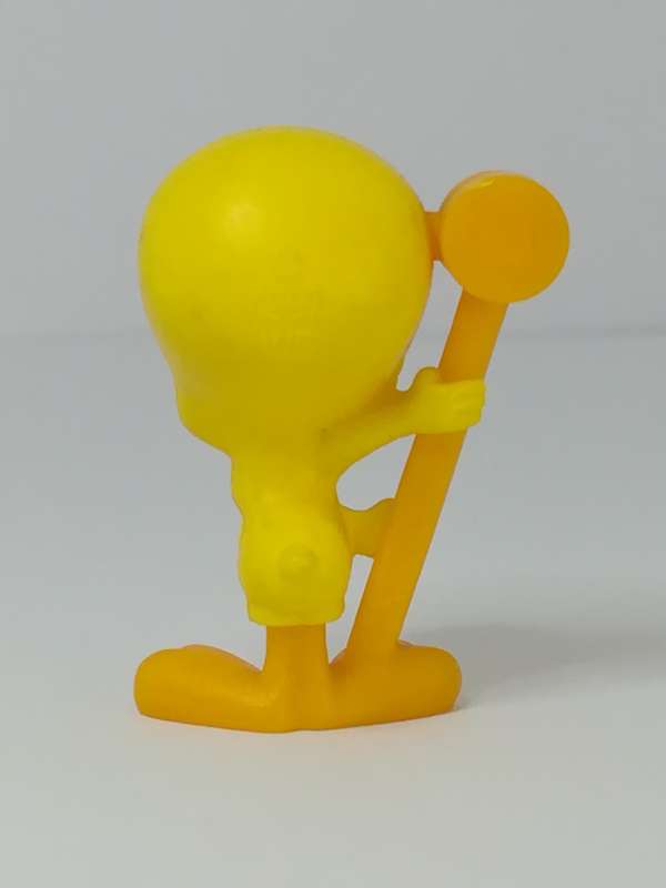 Miniature Tweety Holding Rubber Hammer (Miniature, suitable for printer's tray)