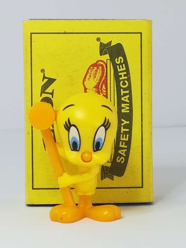 Miniature Tweety Holding Rubber Hammer (Miniature, suitable for printer's tray)