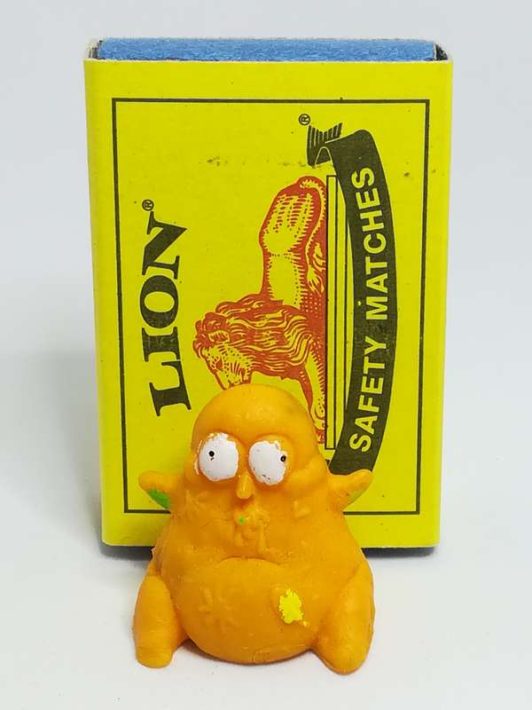 Miniature Orange Touch Yellow Pencil Popper Monster (Miniature, suitable for printer's tray)