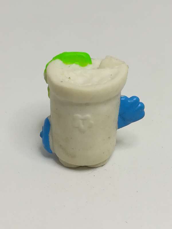 Miniature White Pencil Popper Green Hair, Blue Arms, Yellow Tooth & Eye (Miniature, suitable for ...