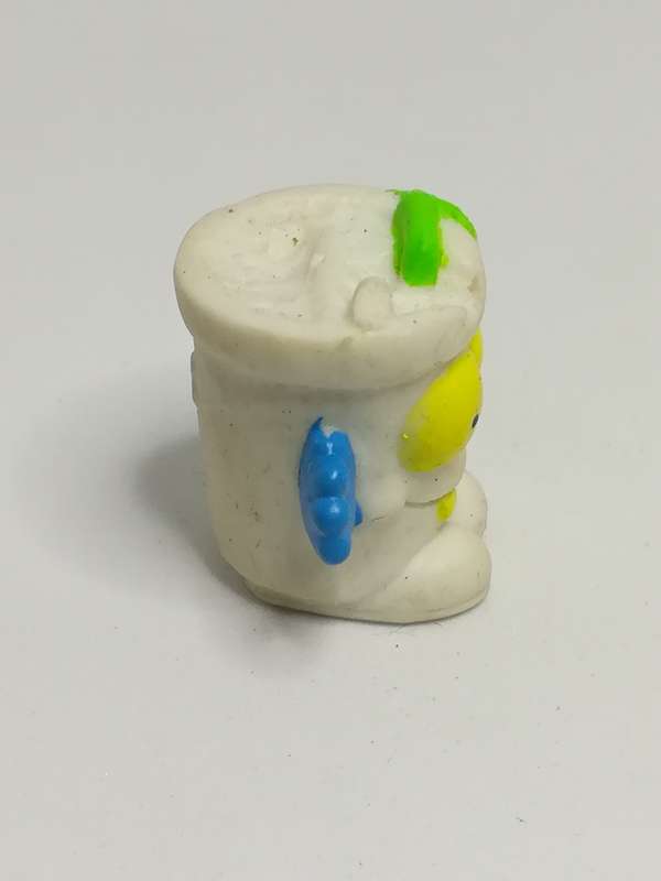 Miniature White Pencil Popper Green Hair, Blue Arms, Yellow Tooth & Eye (Miniature, suitable for ...