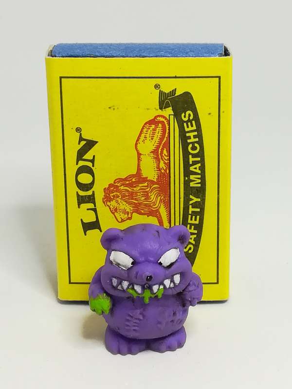 Miniature Purple & Green Pencil Popper Monster (Miniature, suitable for printer's tray)