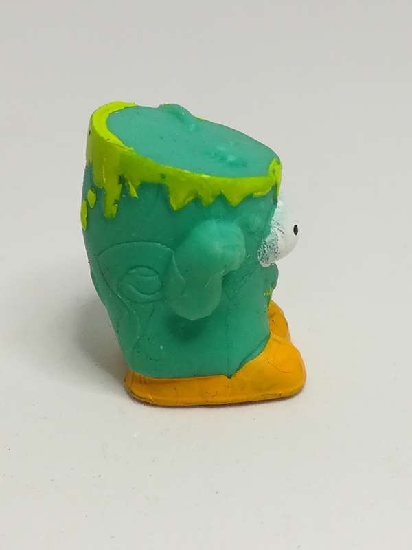 Miniature Turquoise Blue, Green & Orange Shoes Pencil Popper Monster (Miniature, suitable for pri...