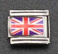 Italian Charm Union Jack Flag (Fits Nomination Bracelet)