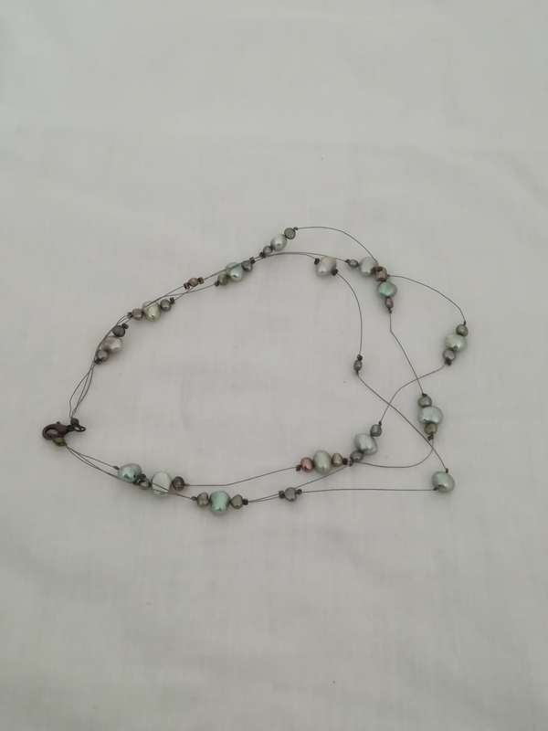 Necklace Pearl Multistrand