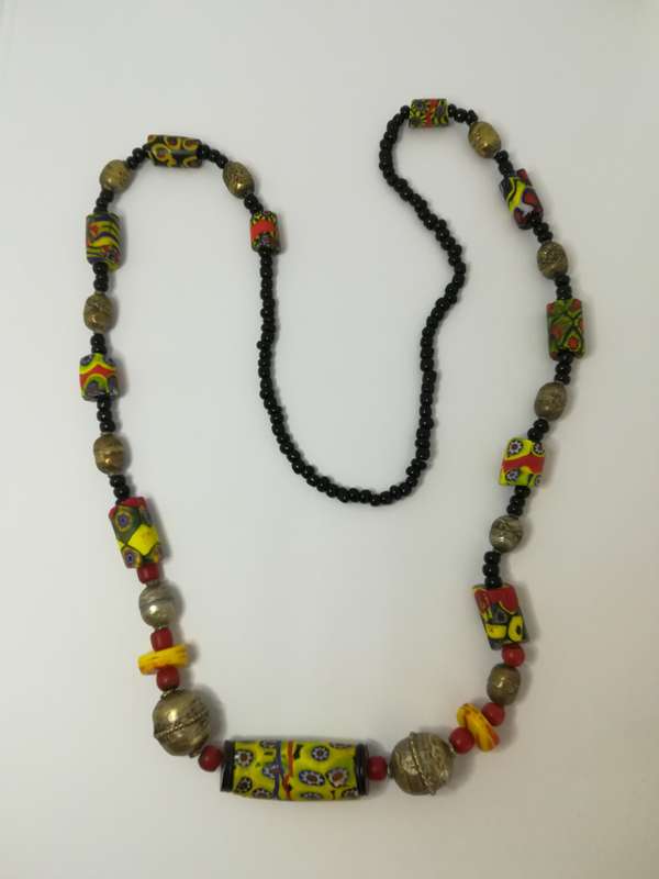 Necklace Millefiori with Large Rare Millefiori in Centre