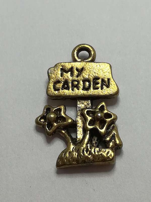Charm Dangle: 'Gold' My Garden
