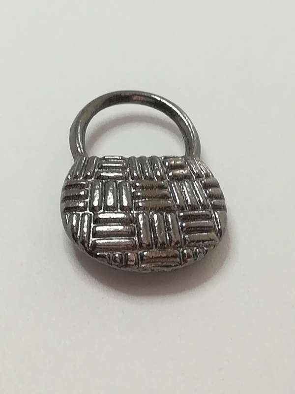 Charm Dangle: 'Pewter' Purse/Handbag/Clutch