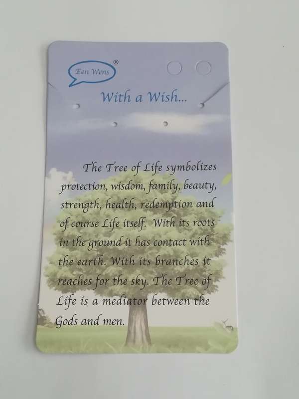 Necklace and Earring Set Tree of Life (Turquoise)