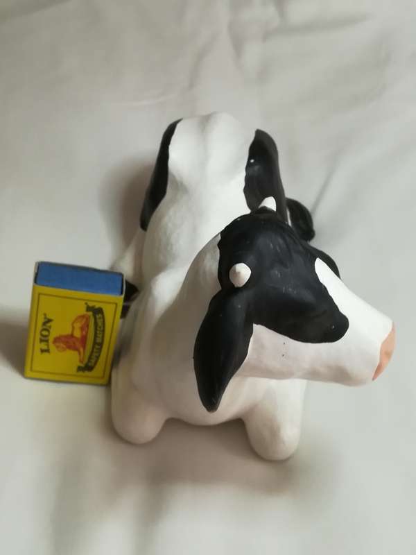 Black & White Ceramic Cow