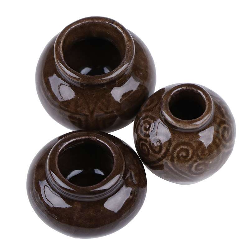 Miniature Earthenware Pots Stoneware Style (Miniature, suitable for printer's tray)