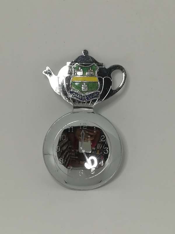 Miniature Decorative Clock Teaspoon (Silver) (Miniature, suitable for printer's tray)
