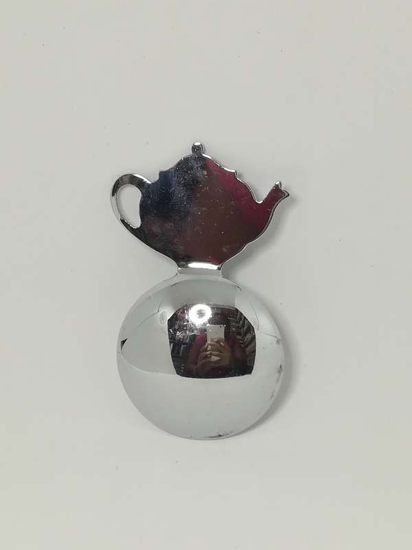 Miniature Decorative Clock Teaspoon (Silver) (Miniature, suitable for printer's tray)