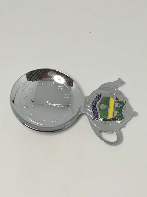 Miniature Decorative Clock Teaspoon (Silver) (Miniature, suitable for printer's tray)