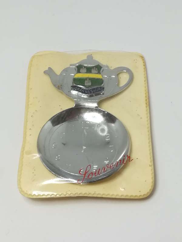 Miniature Decorative Clock Teaspoon (Silver) (Miniature, suitable for printer's tray)