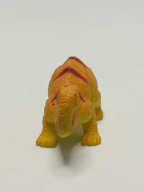 Miniature Yellow Red Stripe Apatosaurus (Miniature, suitable for printer's tray)