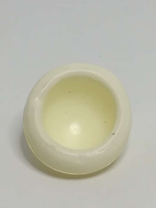 Miniature Plastic White Hat (Miniature, suitable for printer's tray)