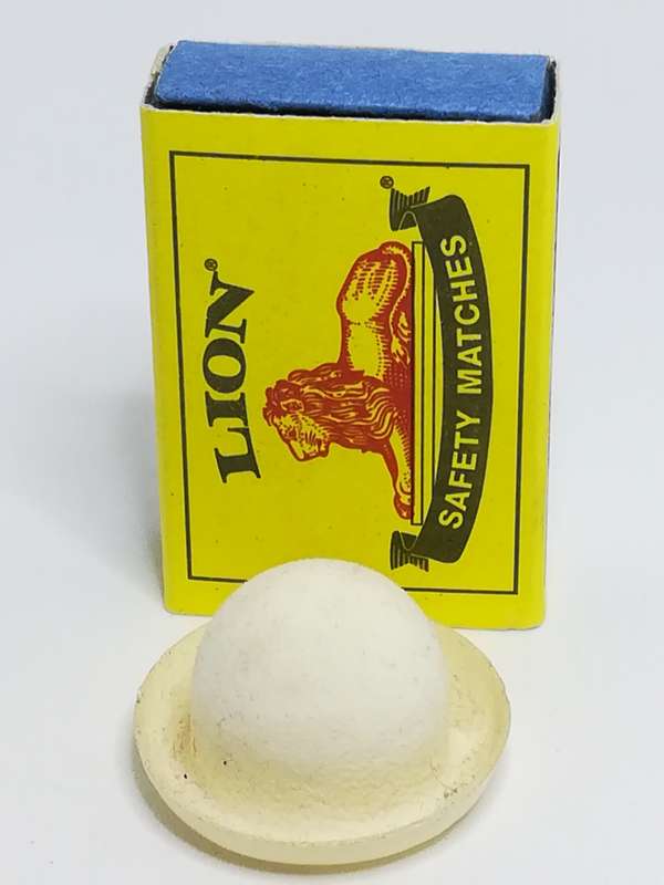 Miniature Plastic White Hat (Miniature, suitable for printer's tray)