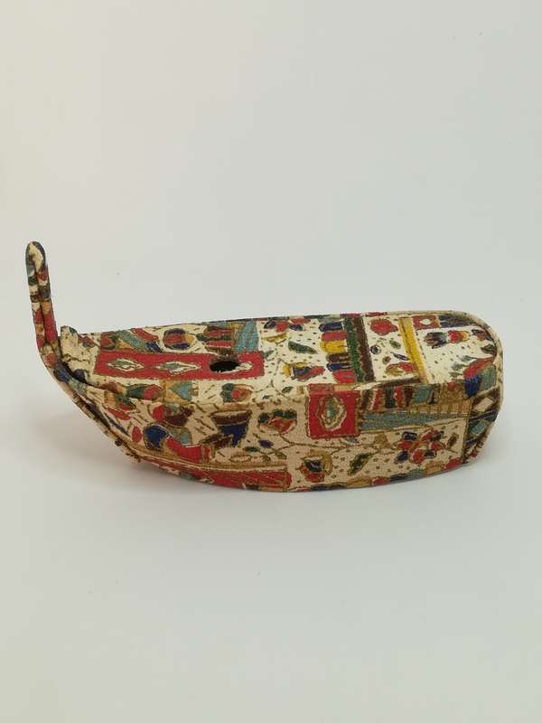 Miniature Handmade Artisan Fabric Boat (Miniature, suitable for printer's tray)