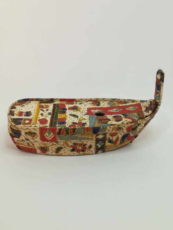 Miniature Handmade Artisan Fabric Boat (Miniature, suitable for printer's tray)