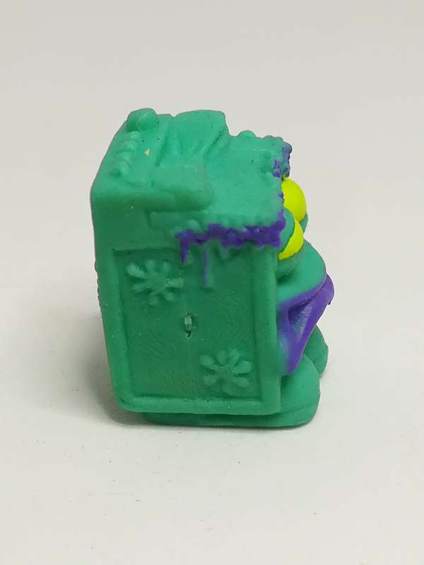 Miniature Turquoise Blue Pencil Popper Purple Hair & Mouth & Yellow Eye (Miniature, suitable for ...