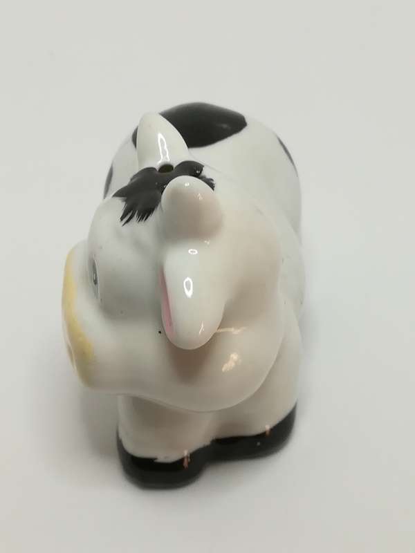 Ceramic Black & White Cow Salt & Pepper Shakers